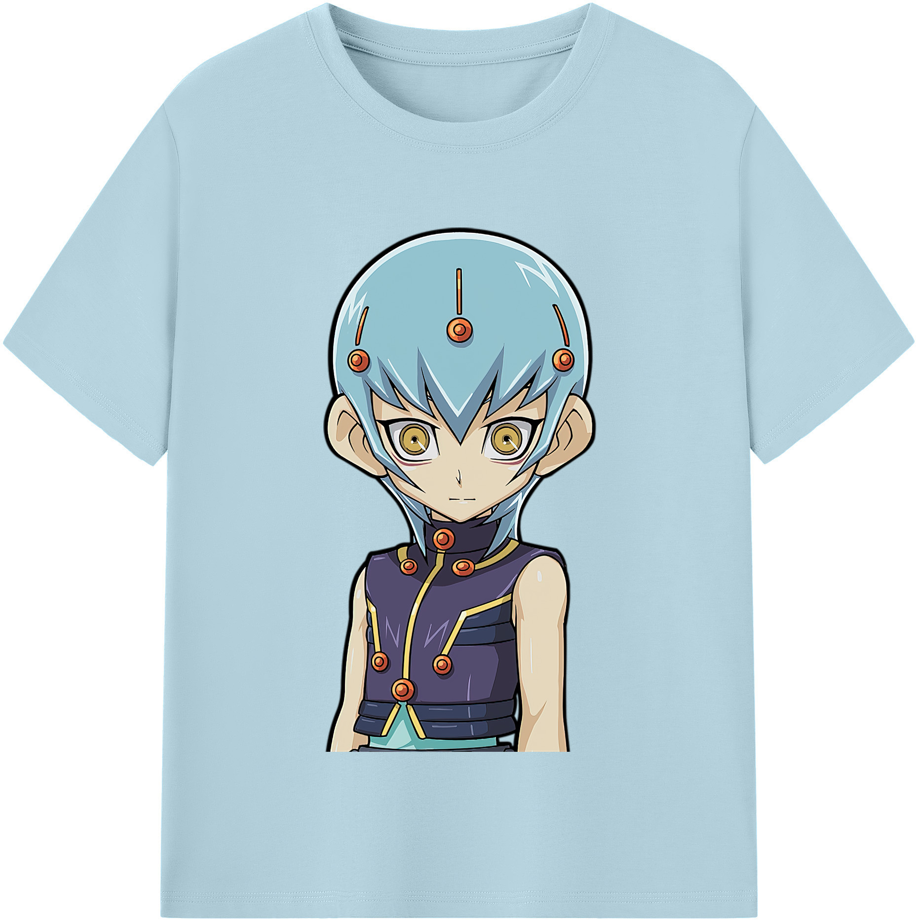 （画像用） 遊☆戯☆王 Yu-Gi-Oh! 綿100％半袖Tシャツ（フロントプリント）